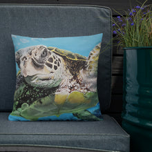 Load image into Gallery viewer, "Sea Surfer" SirkFineArt inspired Premium Pillow