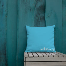 Load image into Gallery viewer, "Sea Surfer" SirkFineArt inspired Premium Pillow