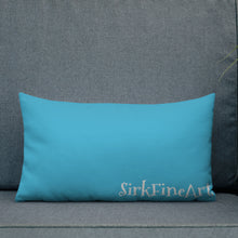 Load image into Gallery viewer, "Sea Surfer" SirkFineArt inspired Premium Pillow