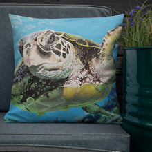 Load image into Gallery viewer, "Sea Surfer" SirkFineArt inspired Premium Pillow