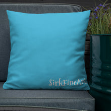 Load image into Gallery viewer, &quot;Sea Surfer&quot; SirkFineArt inspired Premium Pillow
